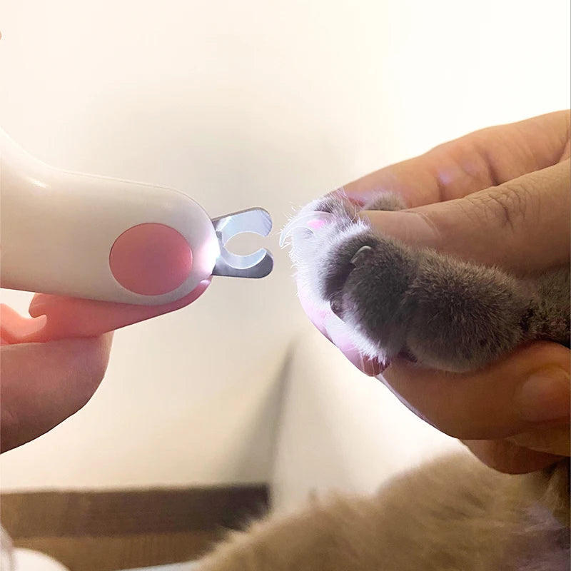 LED Dog & Cat Professional Nail Claw Trimmer