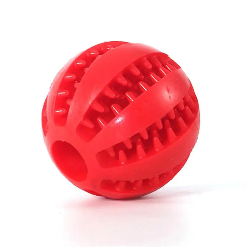Interactive Dog Food Ball Pet Toy Chewing & Teeth Cleaning