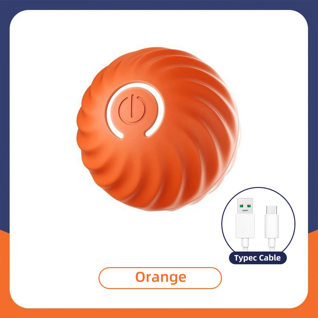 Smart Pet Toy Ball Electric Interactive Game Automatic Jumping Rechargeable Moving Ball