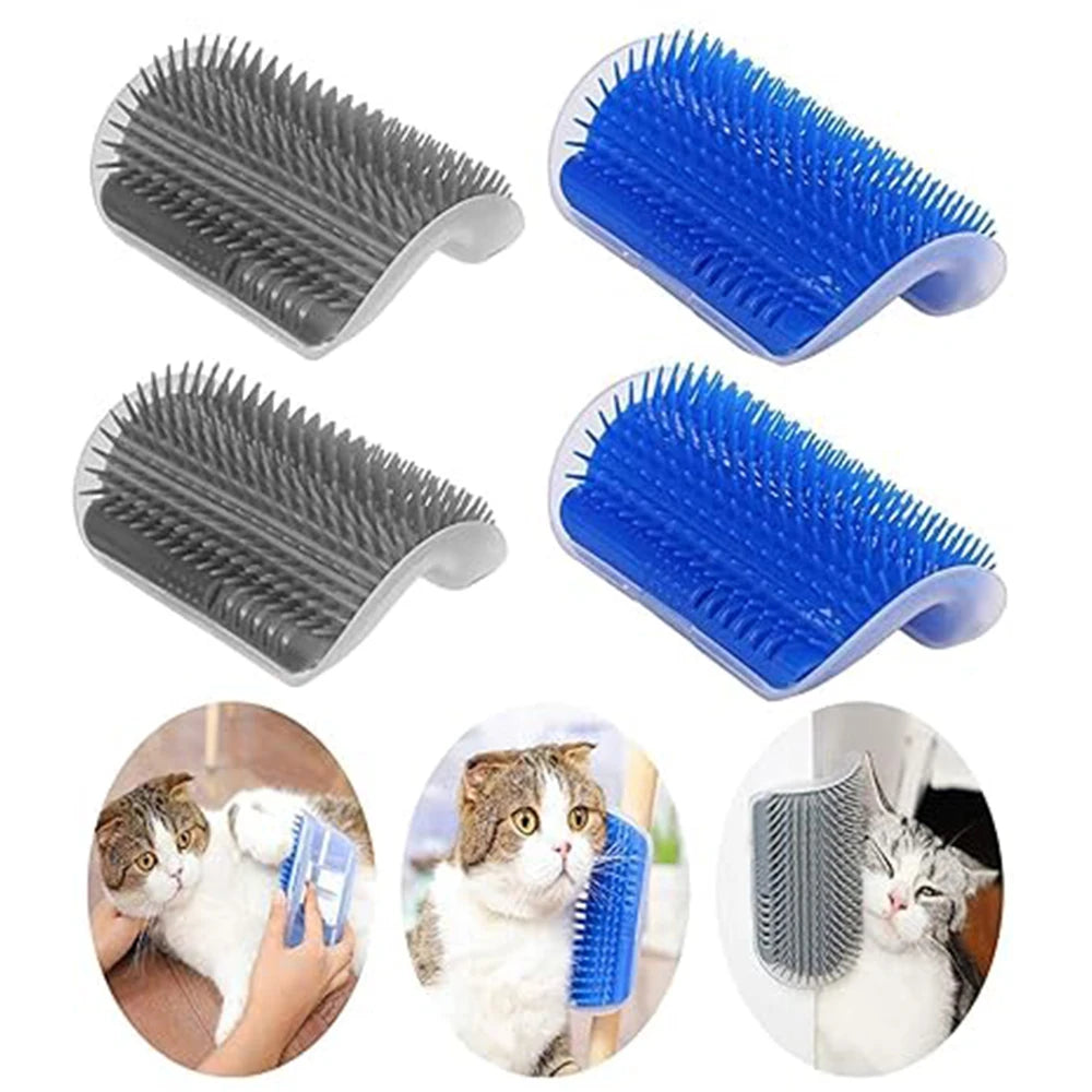Cat Corner Wall Attachment Groomer & Scratcher