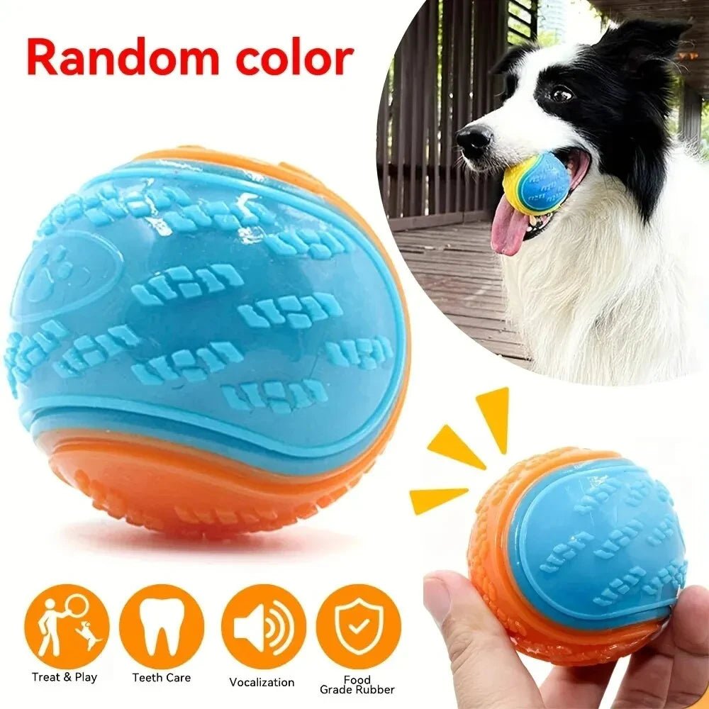 Interactive Durable Crew Ball Dog Toy