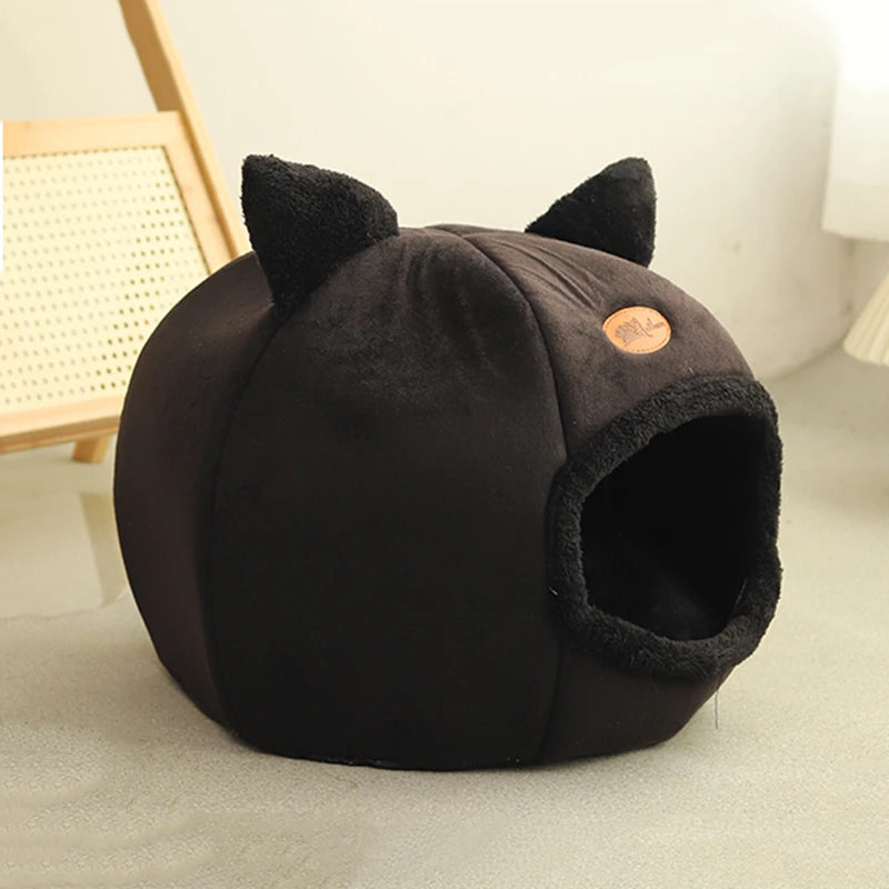 Cozy Cat Bed Mat Basket