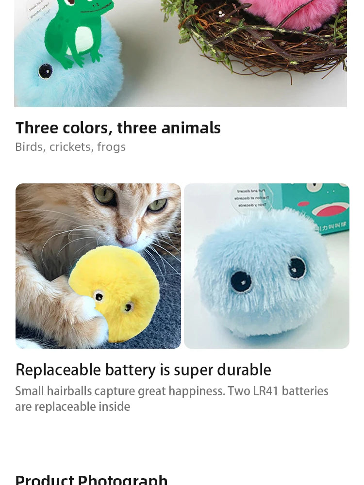 Smart Electric Cat Speak Catnip Toy