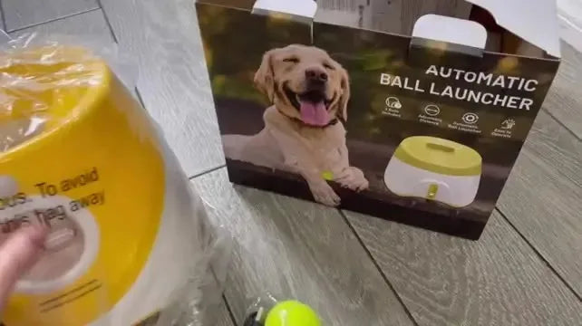 Automatic Dog Tennis Ball Launcher
