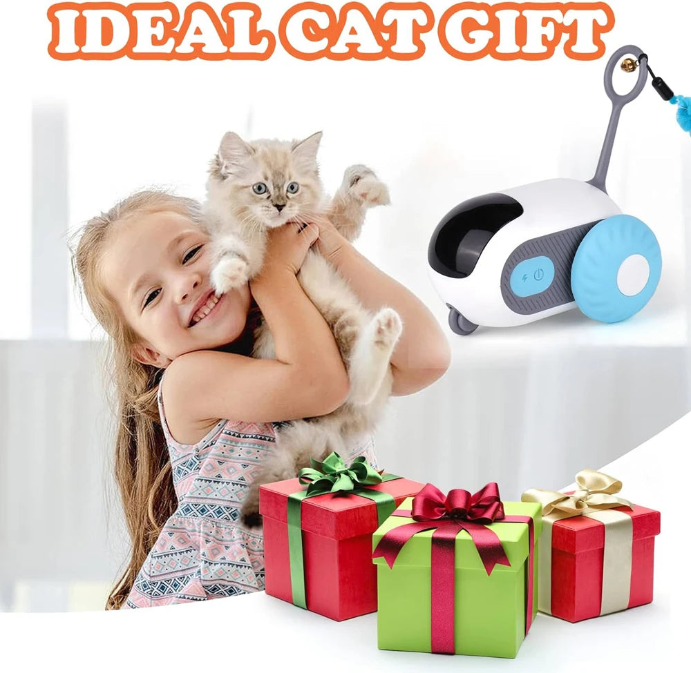 Smart Cat Toy Car Multiple Automatic Modes