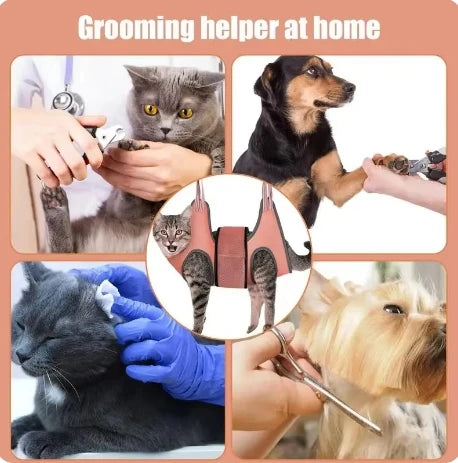 Anti Scratch Cat Grooming Hammock