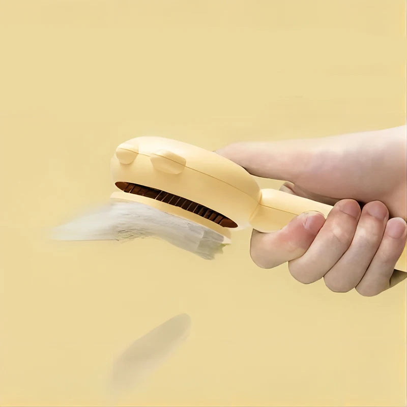 Massaging Cat Hair Removal Brush