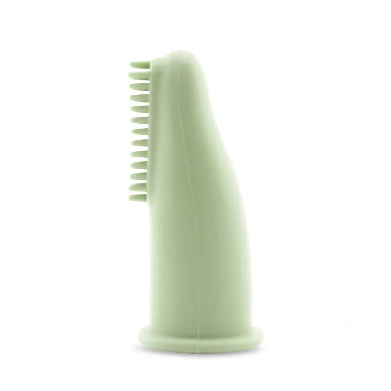 Soft Silicone Dog Cleaning Finger Toothbrush