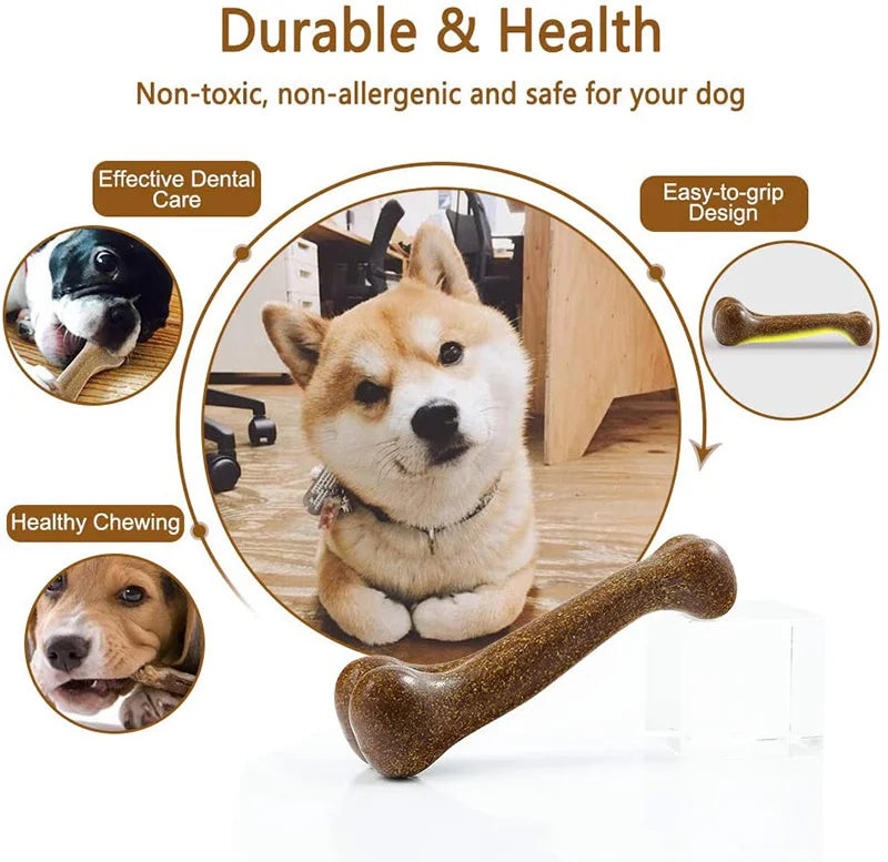 Indestructible Non-Toxic Dental Dog Chew Toy