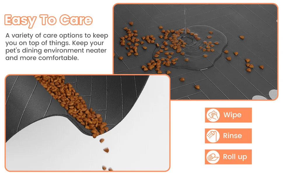 Waterproof Rubber Absorbent Pet Feeding Mat