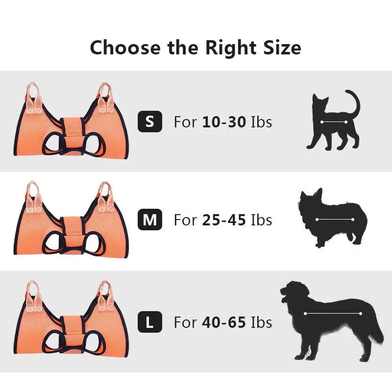Anti Scratch Cat Grooming Hammock