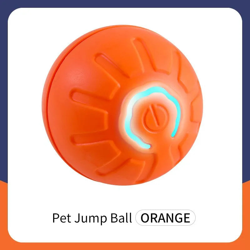 Smart Pet Toy Ball Electric Interactive Game Automatic Jumping Rechargeable Moving Ball