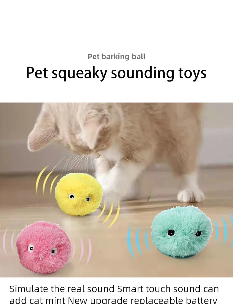 Smart Electric Cat Speak Catnip Toy