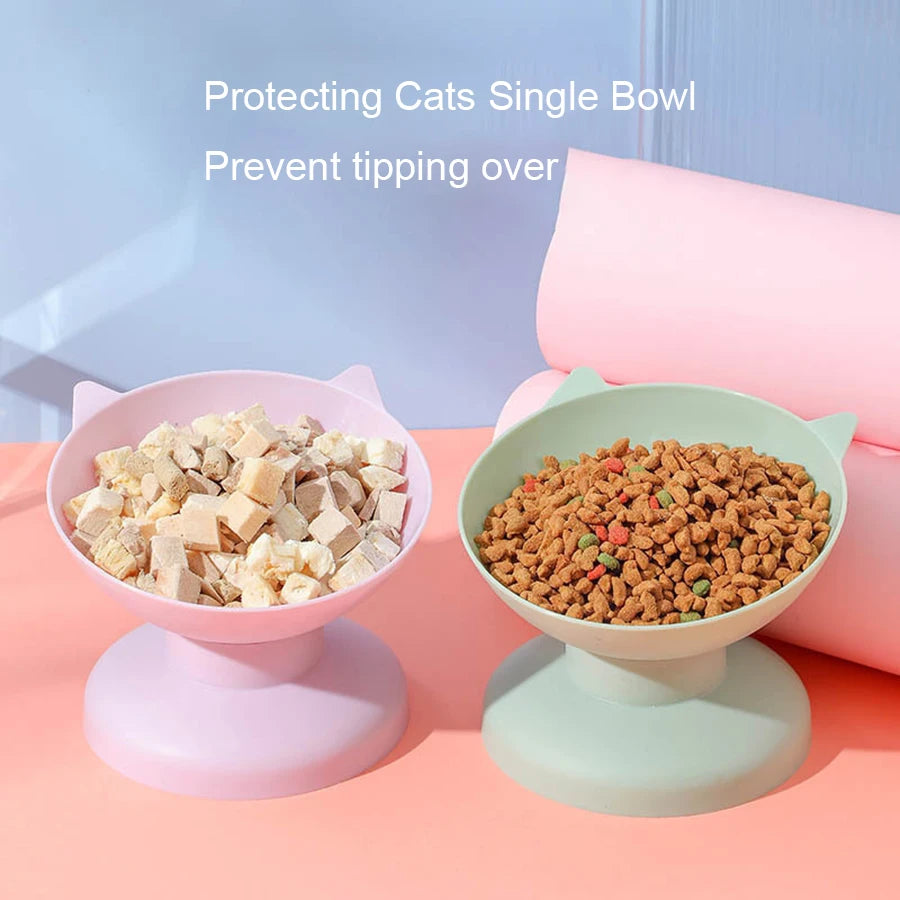 Elevated Cat Food & Water Bowl