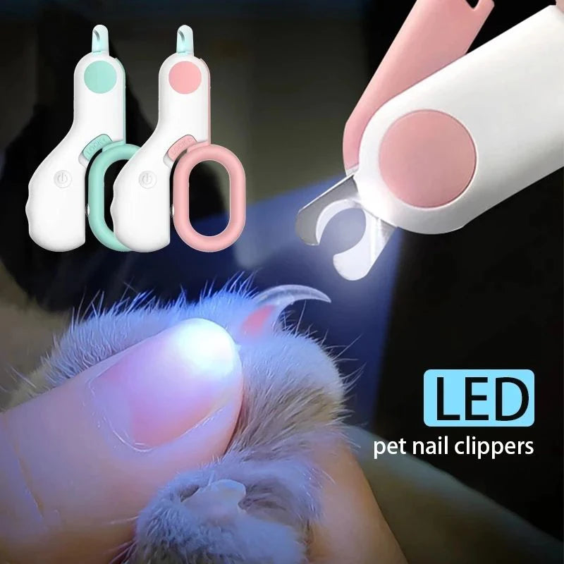 LED Dog & Cat Professional Nail Claw Trimmer