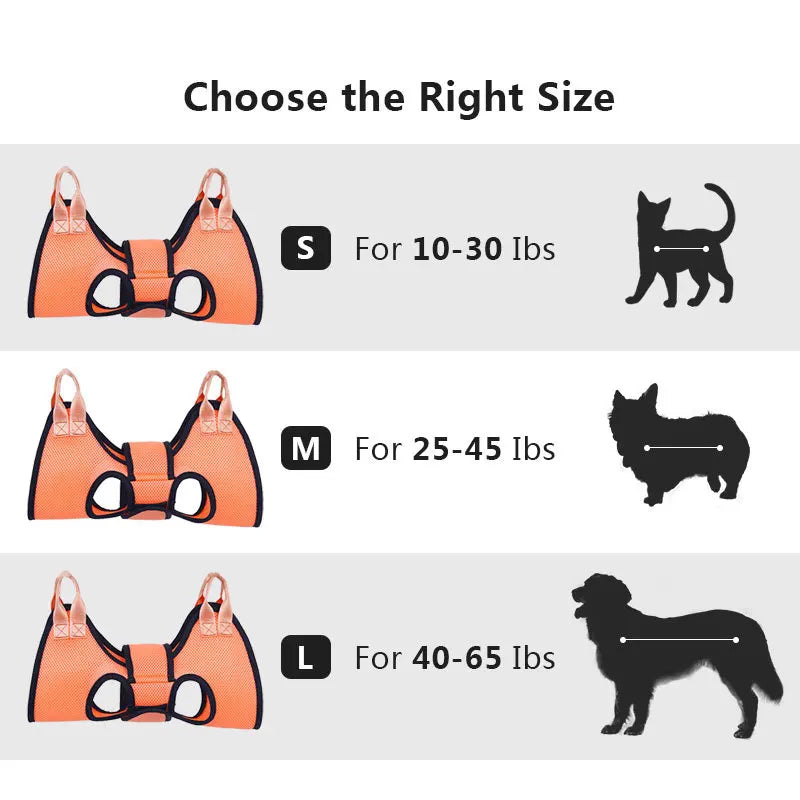 Anti Scratch Cat Grooming Hammock