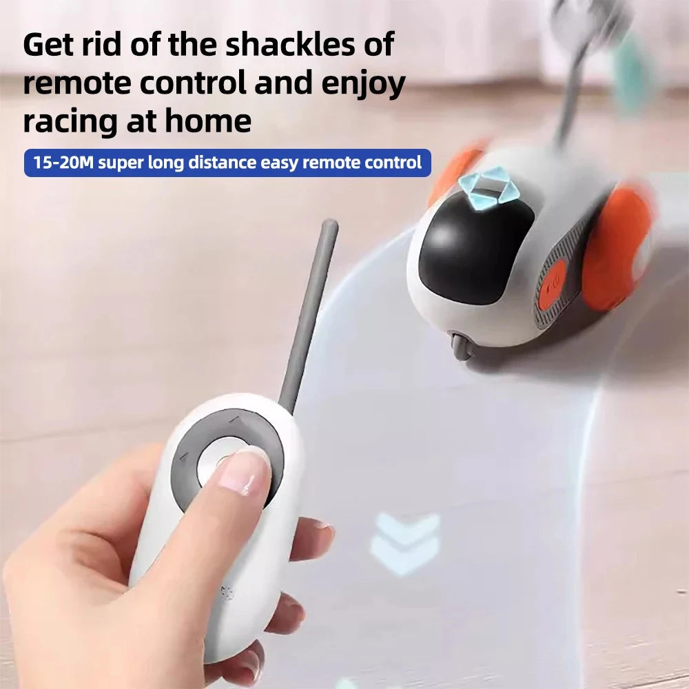 Smart Cat Toy Car Multiple Automatic Modes
