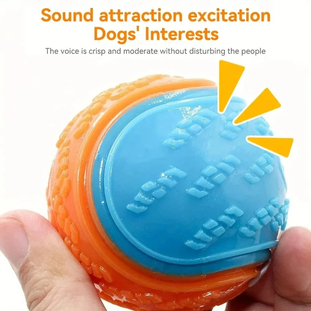 Interactive Durable Crew Ball Dog Toy