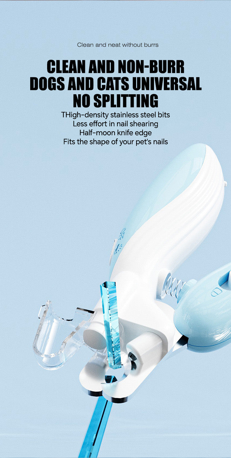 LED Cat & Dog Nail Professional Nail Clipper