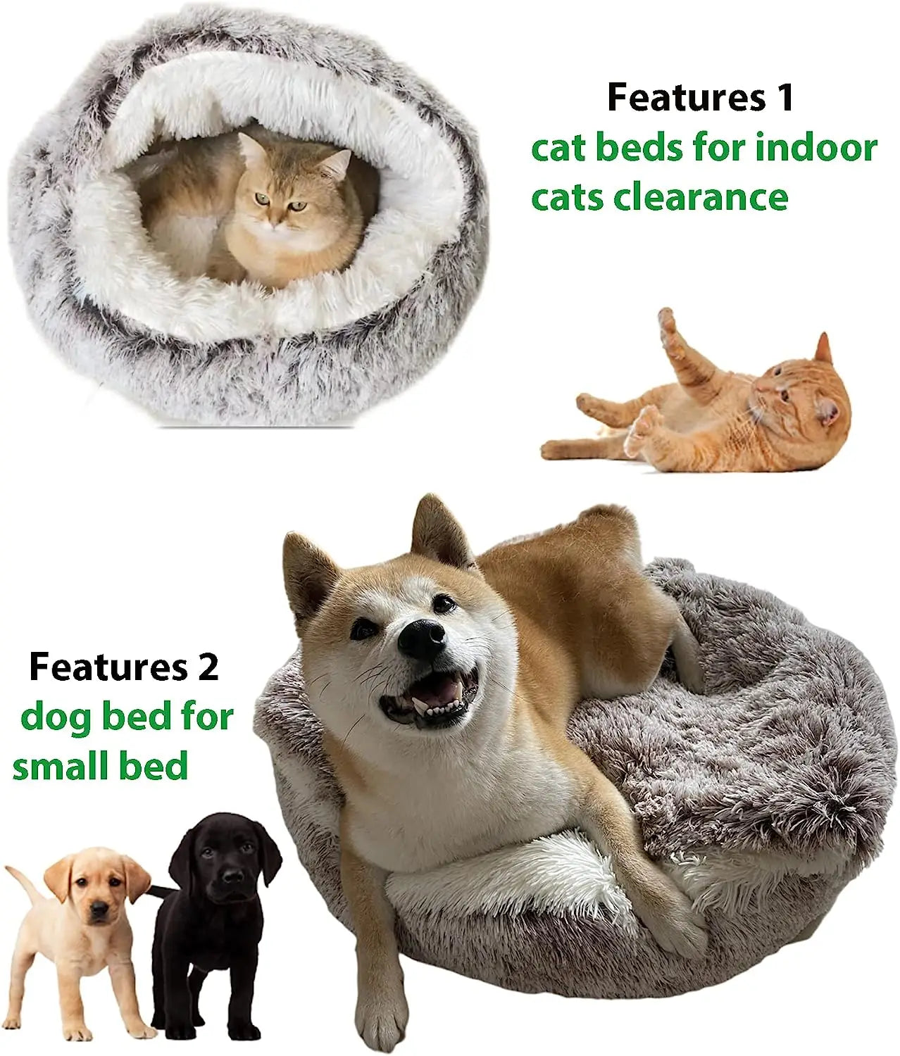 Cat Bed Sleep Nest Cave