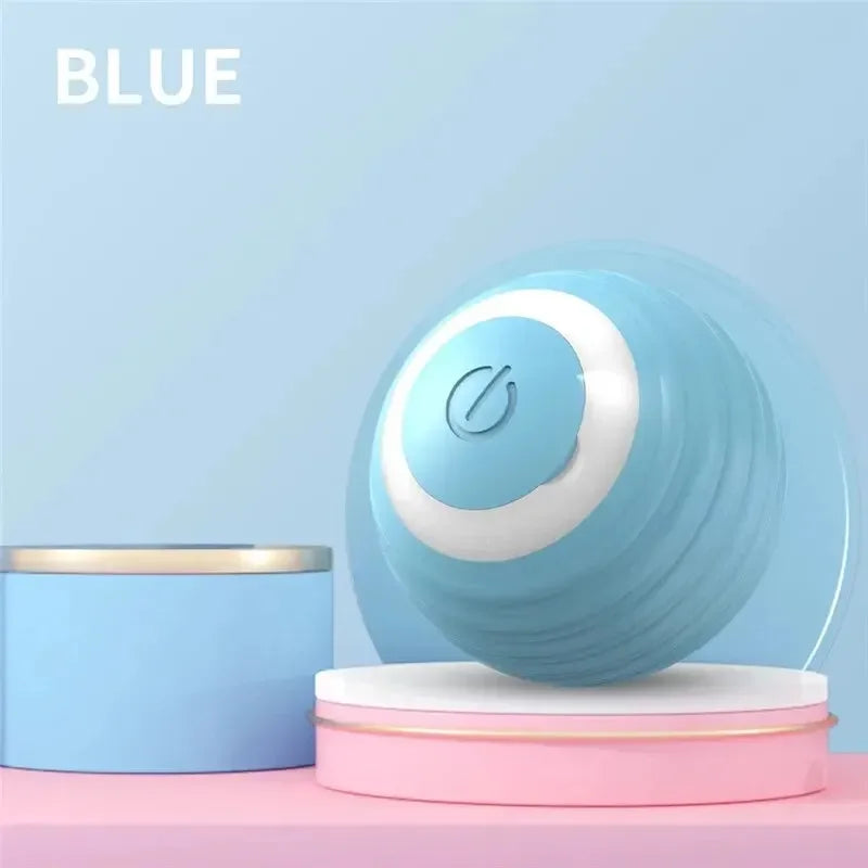 Interactive Electric Self-Moving Cat Toy Ball