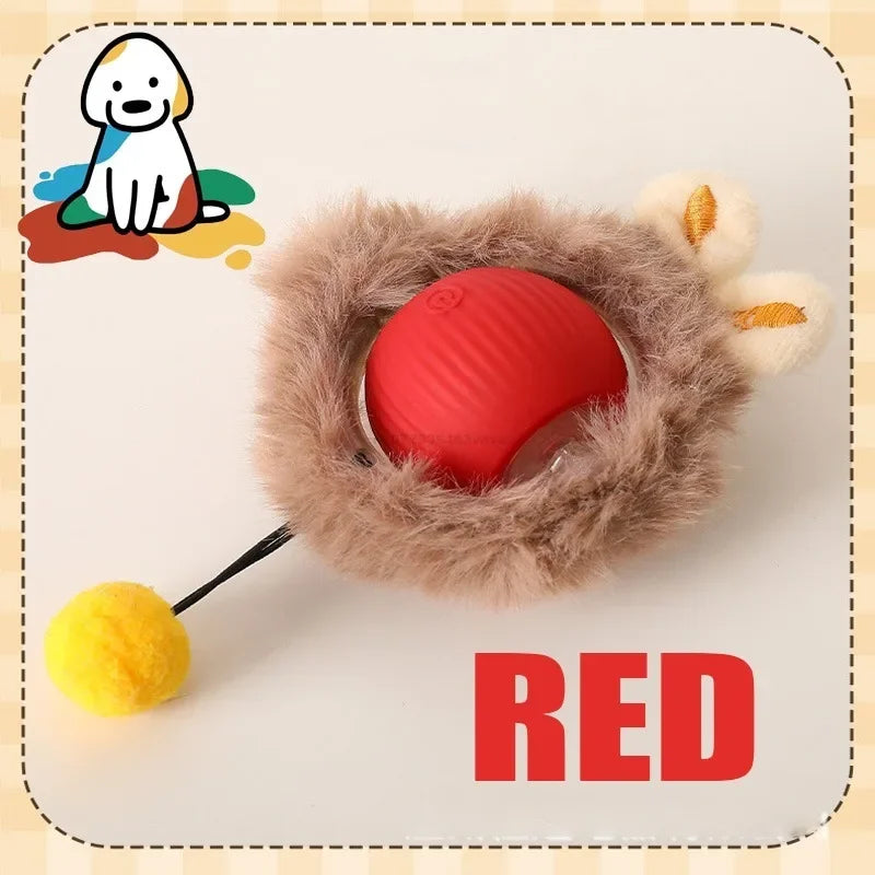 Interactive Automatic Rolling Cat Toy Ball