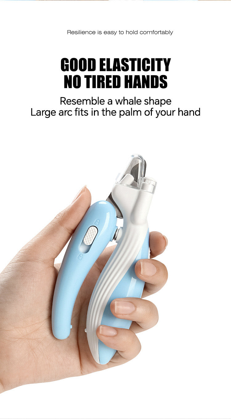 LED Cat & Dog Nail Professional Nail Clipper