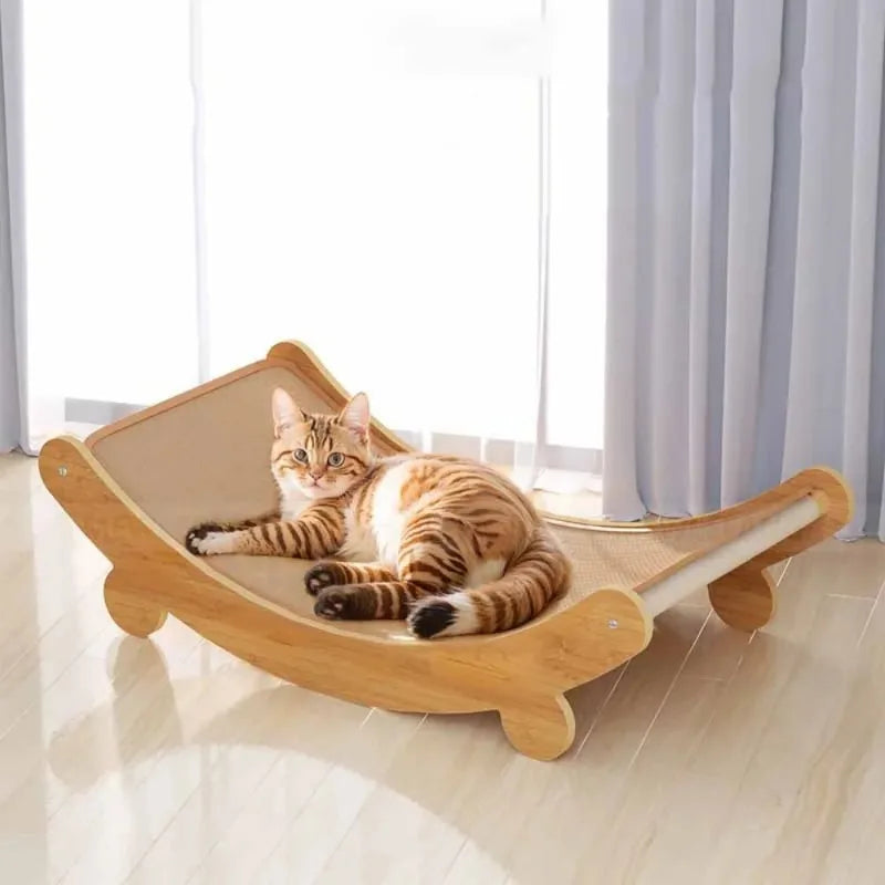 Cat Scratching Sleep Board