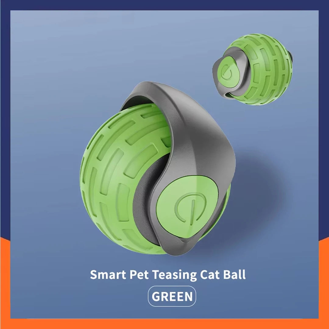 Smart Pet Toy Ball Electric Interactive Game Automatic Jumping Rechargeable Moving Ball