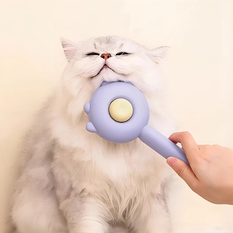 Massaging Cat Hair Removal Brush