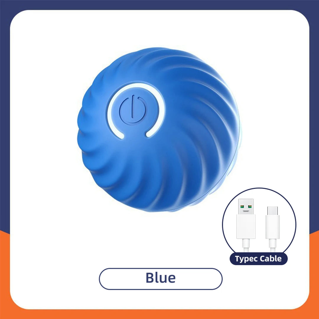 Smart Pet Toy Ball Electric Interactive Game Automatic Jumping Rechargeable Moving Ball