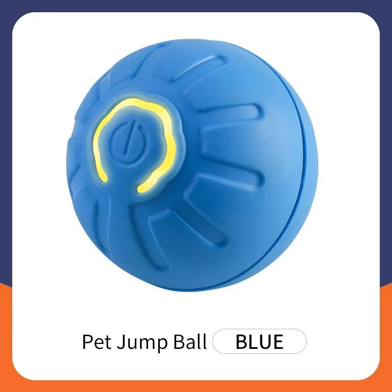 Smart Pet Toy Ball Electric Interactive Game Automatic Jumping Rechargeable Moving Ball