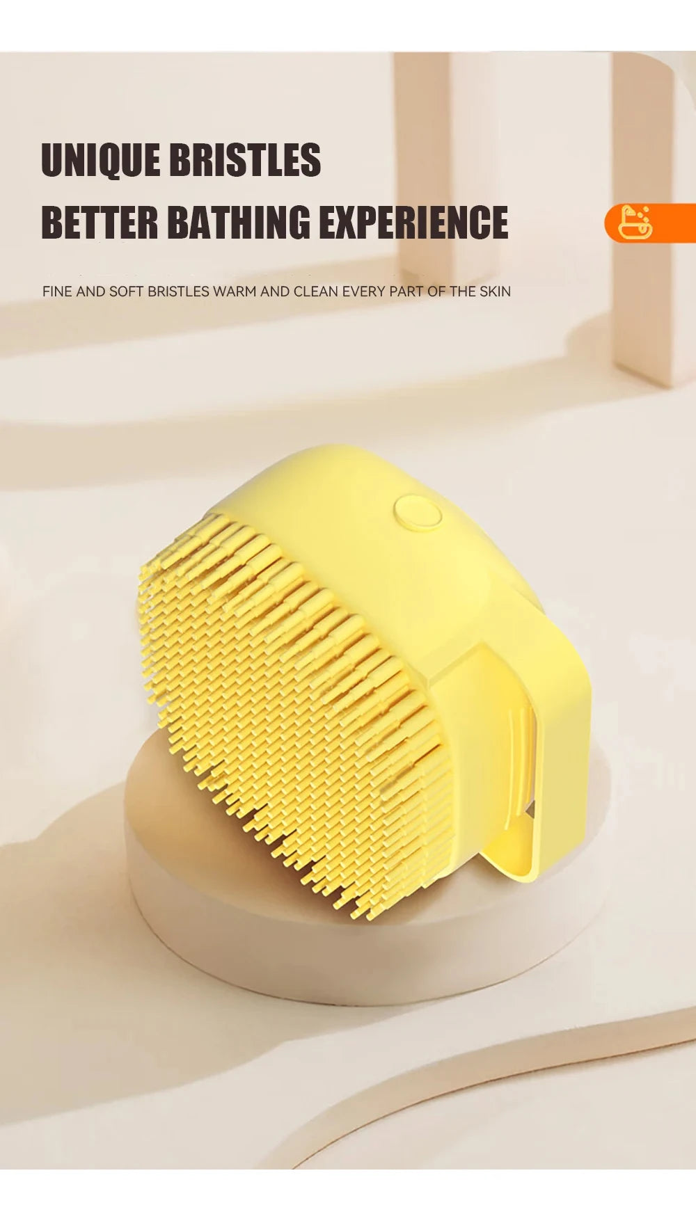 Soapy Handheld Dog & Cat Groomer & Washer