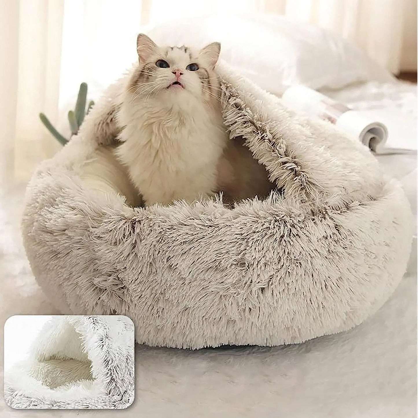 Cat Bed Sleep Nest Cave