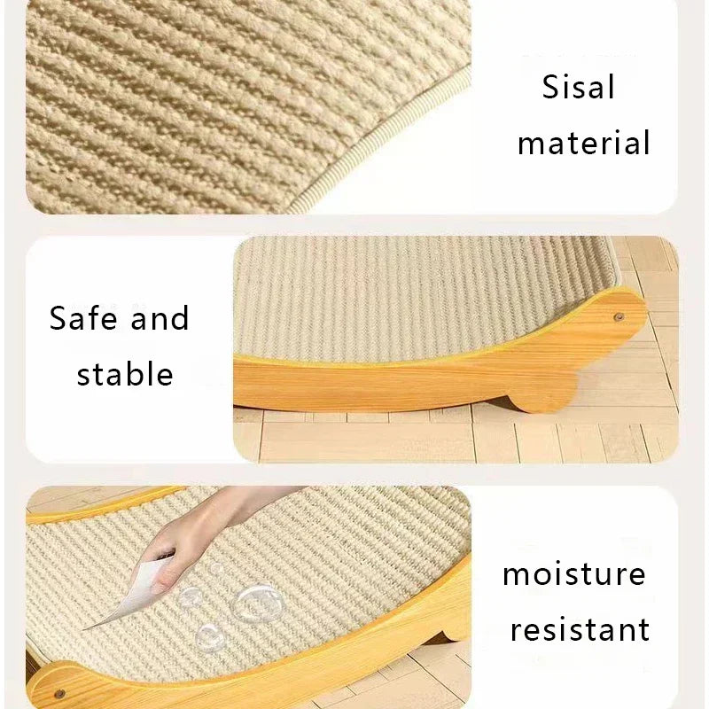 Cat Scratching Sleep Board