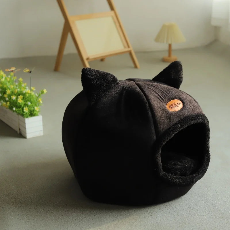 Cozy Cat Bed Mat Basket