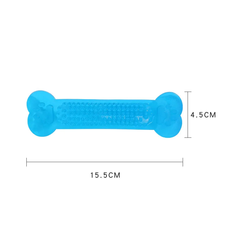 Rubber Dog Chew Toy Dental Toothbrush