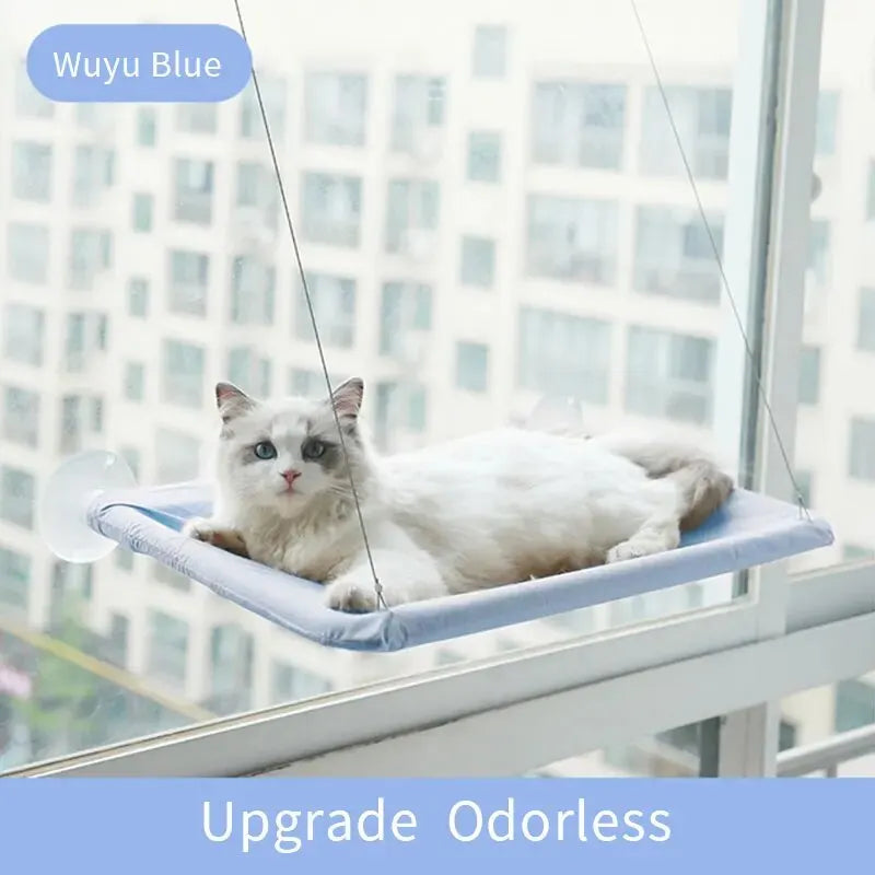 Foldable Cat Window Perch Hammock Bed