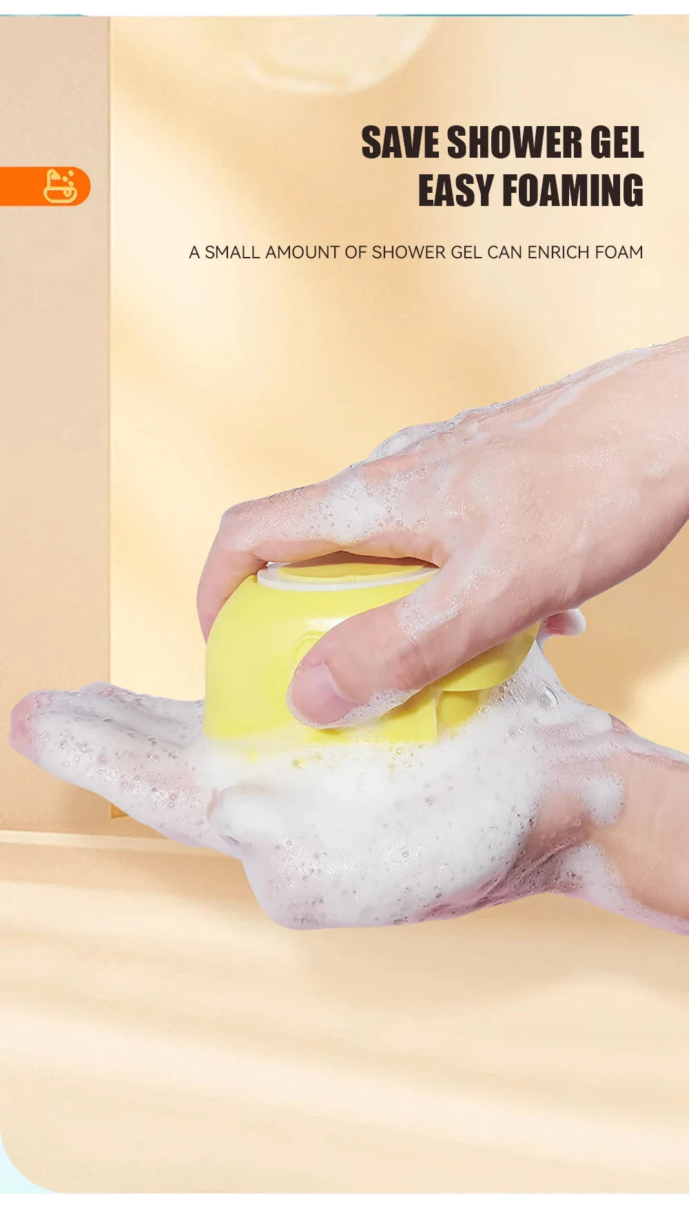 Soapy Handheld Dog & Cat Groomer & Washer