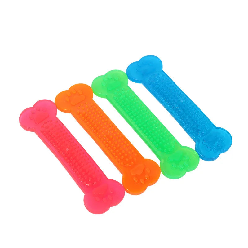 Rubber Dog Chew Toy Dental Toothbrush