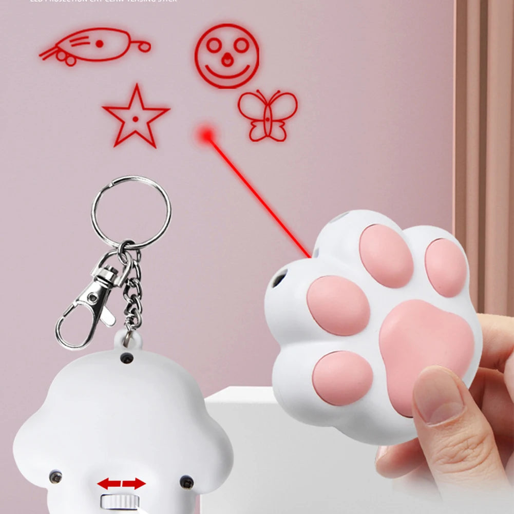 Cat Paw Laser Pointer Multiple Adjustable Patterns