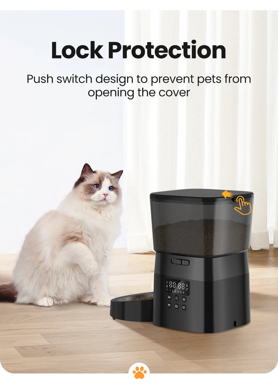 Automatic Cat Food Dispenser