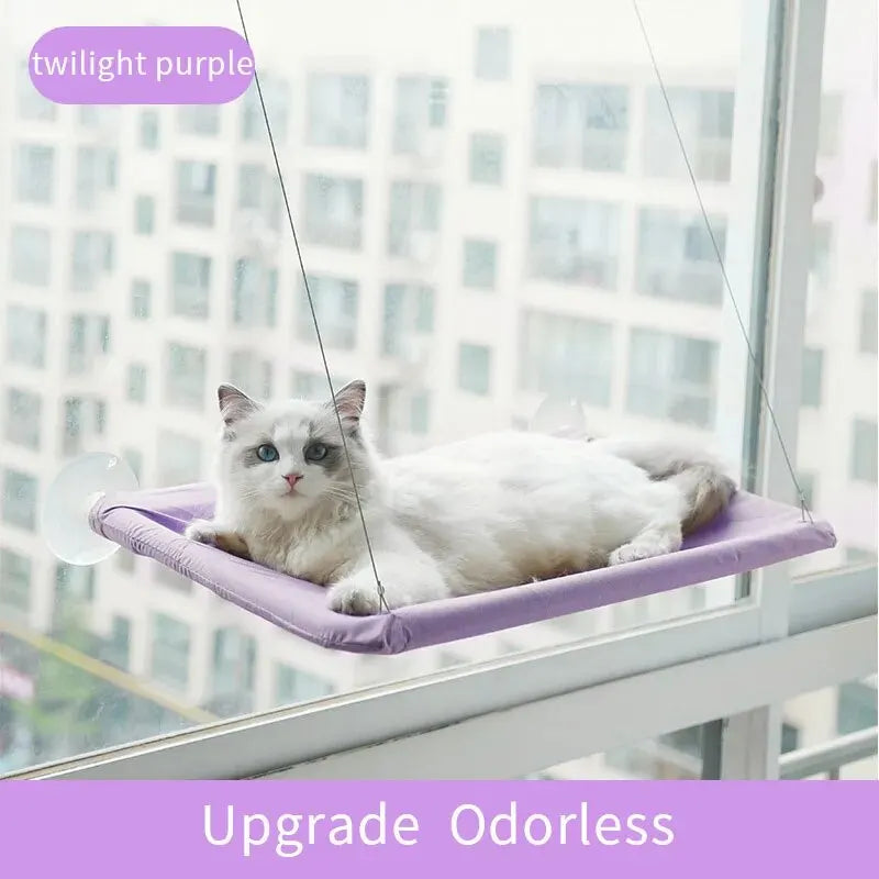 Foldable Cat Window Perch Hammock Bed