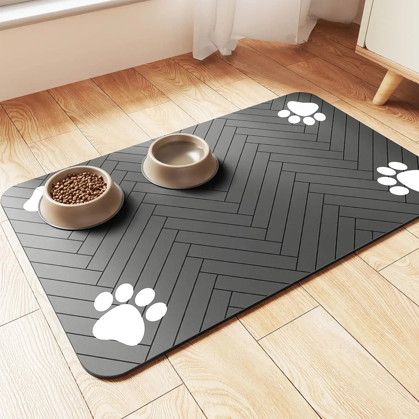 Waterproof Rubber Absorbent Pet Feeding Mat