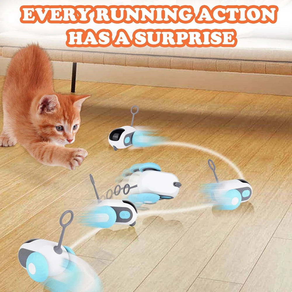 Smart Cat Toy Car Multiple Automatic Modes