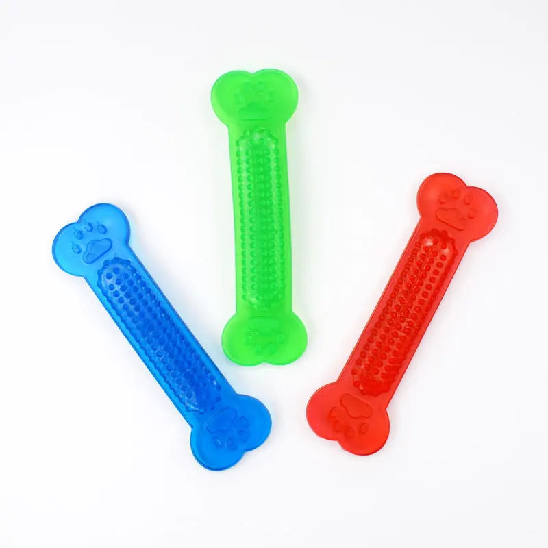 Rubber Dog Chew Toy Dental Toothbrush