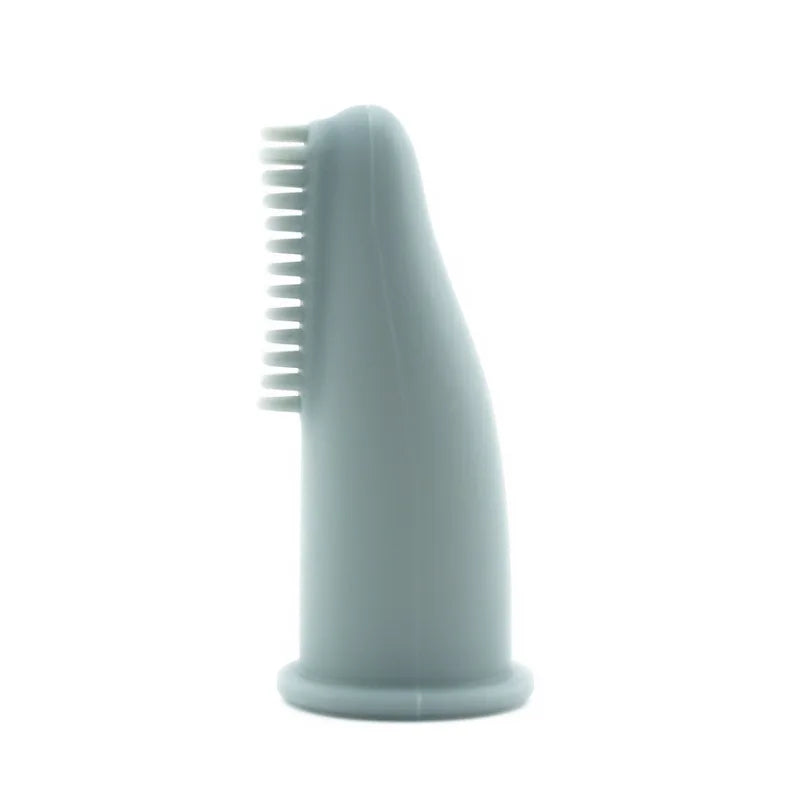 Soft Silicone Dog Cleaning Finger Toothbrush