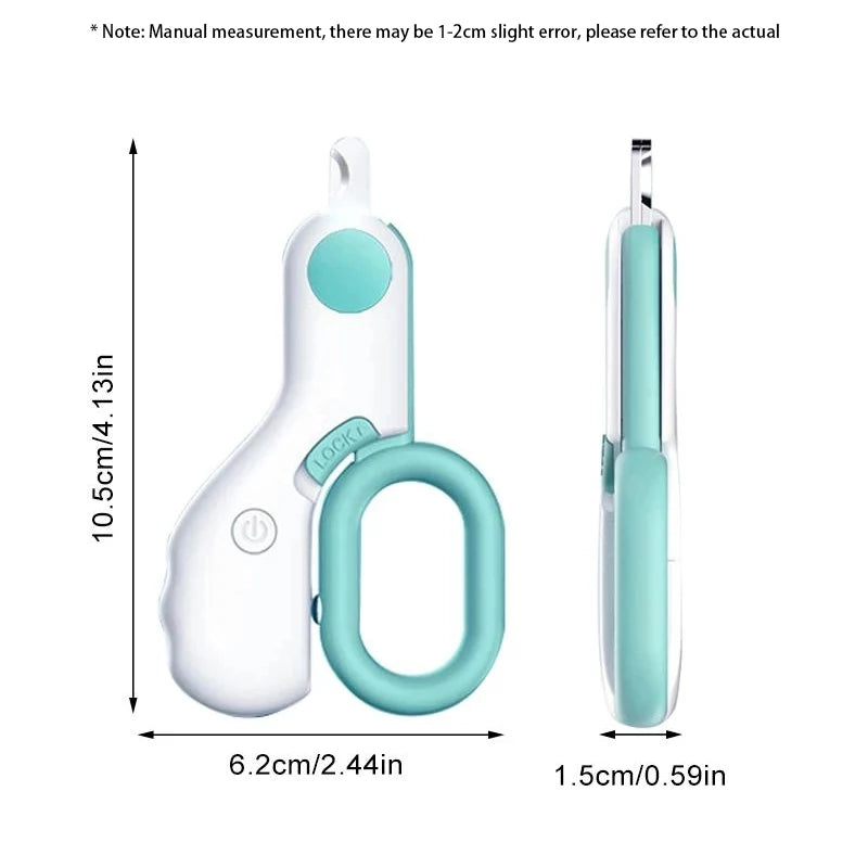 LED Dog & Cat Professional Nail Claw Trimmer