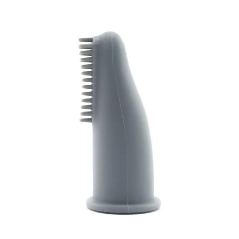 Soft Silicone Dog Cleaning Finger Toothbrush