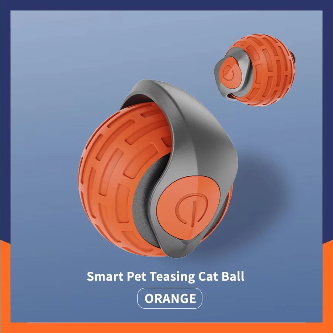 Smart Pet Toy Ball Electric Interactive Game Automatic Jumping Rechargeable Moving Ball